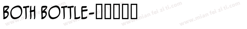 Both Bottle字体转换